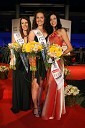 Nina Orešek, 2. spremljevalka Miss Maribora 2007, Tadeja Ternar, Miss Maribora 2007 in Mateja Bezjak, 1. spremljevalka Miss Maribora 2007