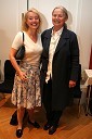 Cecilia Nordin Van Gansberghe, svetovalka na švedskem veleposlaništvu v Sloveniji in Anita Hugau, ambasadorka Danske v Sloveniji