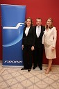 Marija Sečnik, vodja projektov v Creativ direkt, Ralf Masermann, direktor prodaje za Avstrijo in Slovenijo pri Finnair-u in Ana Praprotnik, odgovorna za PR Finnair pri Creativ direkt