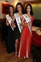 Nina Orešek, 2. spremljevalka Miss Maribora, Tadeja Ternar, Miss Maribora 2007 in Mateja Bezjak, 1. spremljevalka Miss Maribora