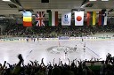Hokejska tekma med Slovenijo in Madžarsko