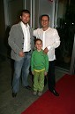 Dejan Djuranovič, nogometaš, Kosta Turner, solastnik Bowling centra Strike in njegov sin Miha