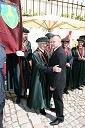 Združenje vitezov vina slovenskega reda in Franc Kangler, mariborski župan