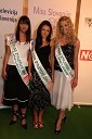 Tamara Dragšič, 2. spremljevalka Miss Štajerske 2007, Katja Joha, Miss Štajerske 2007 in Barbara Filipič, 1. spremljevalka Miss Štajerske 2007