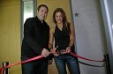 Damjan Musič, direktor Kongo hotel&casino d.d. in Rebeka Dremelj, igralka, pevka in Miss Slovenije 2001