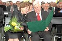 Štefka Kučan in Milan Kučan, nekdanji predsednik RS