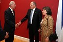Aleš Čerin, pozžupan MOL in , Dan Ashbel, veleposlanik Izraela v Sloveniji s sedežem na Dunaju in Zehava Ashbel, žena