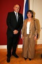 Dan Ashbel, veleposlanik Izraela v Sloveniji s sedežem na Dunaju in Zehava Ashbel, žena