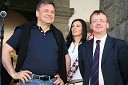 Zoran Jankovič, župan Ljubljane in Damijan Vuk, direktor podjetja Avto Triglav d.o.o.