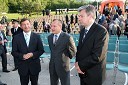 Karl Viktor Erjavec, minister za obrambo RS, Franc Kangler, mariborski župan in Andrej Verlič, mariborski podžupan
