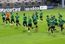 Uradni trening Sporting CP pred tekmo z NK Maribor