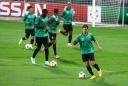 Uradni trening Sporting CP pred tekmo z NK Maribor