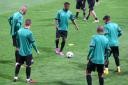 Uradni trening Sporting CP pred tekmo z NK Maribor