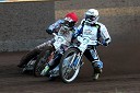 Jason Crump (Avstralija) in Bjarne Pedersen (Danska)