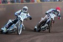 Jason Crump (Avstralija) in Bjarne Pedersen (Danska)