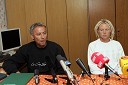 Tinin trener Dragan Bosnič in tenisačica Tina Pisnik
