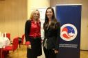 Mag. Ajša Vodnik, izvršna direktorica Ameriške gospodarske zbornice (AmCham); Jasna Mihelj Coustaury, Aviat d.o.o.