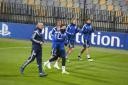 FC Schalke 04, trening in novinarska konferenca