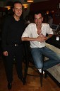 Adriano Nemec in Denis Kramberger, lastnika pizerije Bellagio