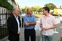 Janez Ujčič, RTS, Andrej Hajdinjak, direktor Porsche Maribor , Stipe Jerič, RTS