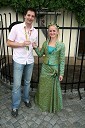 Stipe Jerič, RTS in Majda Dreisiebner, mariborska vinska kraljica