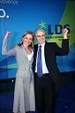 Katarina Kresal, predsednica LDS in dr. Slavko Ziherl, podpredsednik LDS