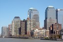 Manhattan downtown - pogled z ladje