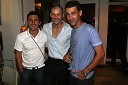 Marinko Galič, nogometaš, Jurij Bradač, maneken in Marko Simeunovič, nekdanji nogometni vratar