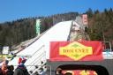 Pogled na skakalnico, Planica, sobota