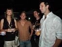 Marina, Miha, Andrej Peroša-Pero, nekdanji tekmovalci oddaje Big Brother in Andrej Novak, zmagovalec oddaje Big Brother