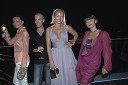Vlatka Pokos, hrvaška pevka, Marko Grubnić, modni stilist, Snježana Mehun, podjetnica in Matija Vuica, pevka in modna kreatorka