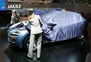 Odkrivanje novega konceptnega avtomobila Renault Egeus