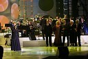 Lidija Kodrič, pevka, Rafko Irgolič, pevec, Alenka Pinterič, pevka, Braco Koren, pevec, Ivanka Kraševec, pevka in Nino Robič, pevec