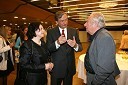Dr. Danilo Türk, kandidat za predsednika Republike Slovenije in soproga Barbara Miklič Türk ter Jure Robežnik, skladatelj