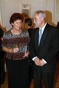 Zdenka Cerar, nekdanja pravosodna ministrica in generalna tožilka in Rudi Moge, poslanec v DZ