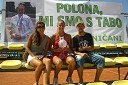 ..., Polona Hercog, tenisačica in Tim Jaušovec, sin Mime Jaušovec