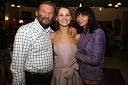 Tijuana Križman, balerina ter njena mama in oče
