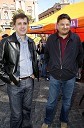 Jani Möderndorfer, ljubljanski podžupan in Tomaž Drozg, predsednik uprave Adria Media Ljubljana
