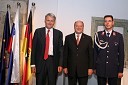 Dr. Hans-Joachim Goetz, nemški veleposlanik v Sloveniji, g. Mayer, namestnik nemškega veleposlanika in g. Nolte, admiral nemške vojske