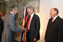 ..., dr. Hans-Joachim Goetz, nemški veleposlanik v Sloveniji in g. Mayer namestnik nemškega veleposlanika