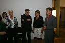Valentin Hajdinjak, tiskovni predstavnik Vlade RS s spremljevalko in Mojca Kucler Dolinar, ministrica za visoko šolstvo, znanost in tehnologijo z možem