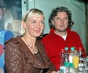 Brigita Bukovec, nekdanja atletinja in njen spremljevalec Željko Pavlica
