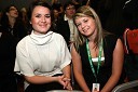 Larisa in Maja Ploj, članici organizacijskega odbora 11. SKOJ-a