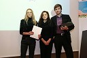 Podelitev nagrad Prizma 2007: dr. Tanja Kamin, FDV in predstavnika združenja Ozara Slovenija