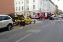 Prometna nesreča, križišče Maistrove ulice ter Ulice heroja Staneta