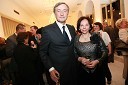 Dr. Danilo Türk, kandidat za predsednika Republike Slovenije in soproga Barbara Miklič Türk