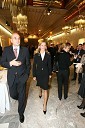 Dr. Draško Veselinovič, predsednik uprave Deželne banke Slovenije in Katarina Kresal, predsednica LDS
