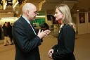 Dr. Draško Veselinovič, predsednik uprave Deželne banke Slovenije in Katarina Kresal, predsednica LDS