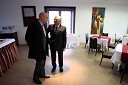 Dr. Draško Veselinovič, predsednik uprave Deželne banke Slovenije d.d. in Franc Krajnc, lastnik hotela Betnava