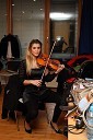 Alenka Semeja, violinistka pri ansamblu Alpski kvintet